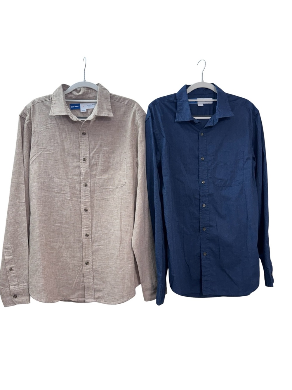 2-OLD NAVY Everyday Regular Fit Button Down Shirts